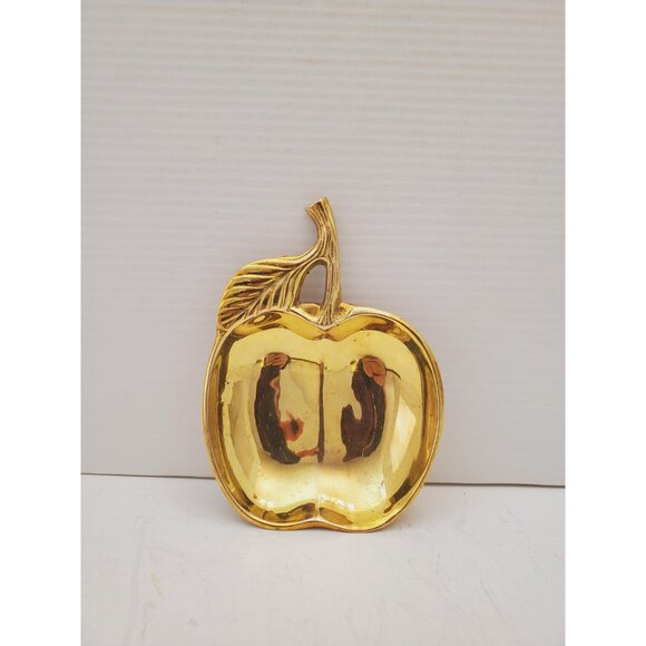 Vintage 1950s / BRASS SOAP DISH / Solid Brass Soap Holder Soap Dispenser Vintage - Picture 9 of 10